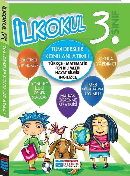 3.Sınıf Tüm Dersler Konu Anlatımlı | Evrensel İletişim Yayınları (İnce Kapak)  - Resim 1