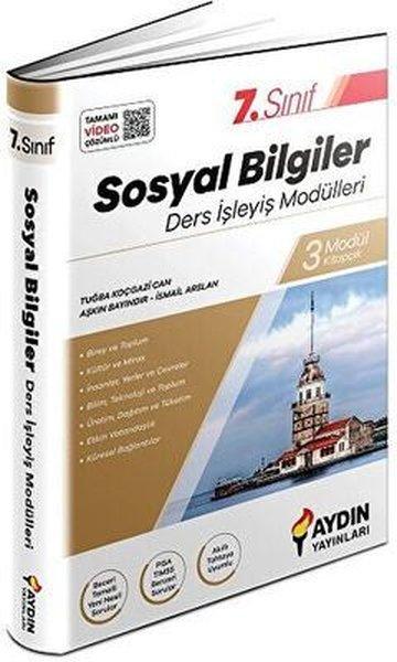 7. Sınıf  Sosyal Bilgiler Ders İşleyiş Modülü | Aydın Yayınları-Eğitim (İnce Kapak)  - Resim 1