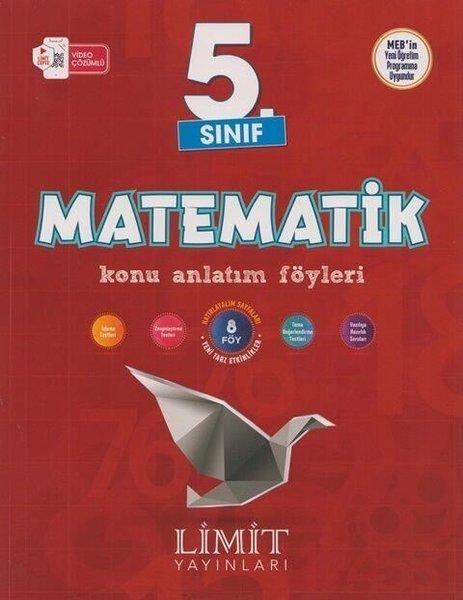 Limit 5. Sınıf Matematik Konu Anlatım Föyleri | Limit Yayınları (İnce Kapak)  - Resim 1