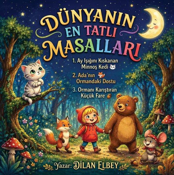 Dünyanın En Tatlı Masalları | Cinius (İnce Kapak)  - Resim 1