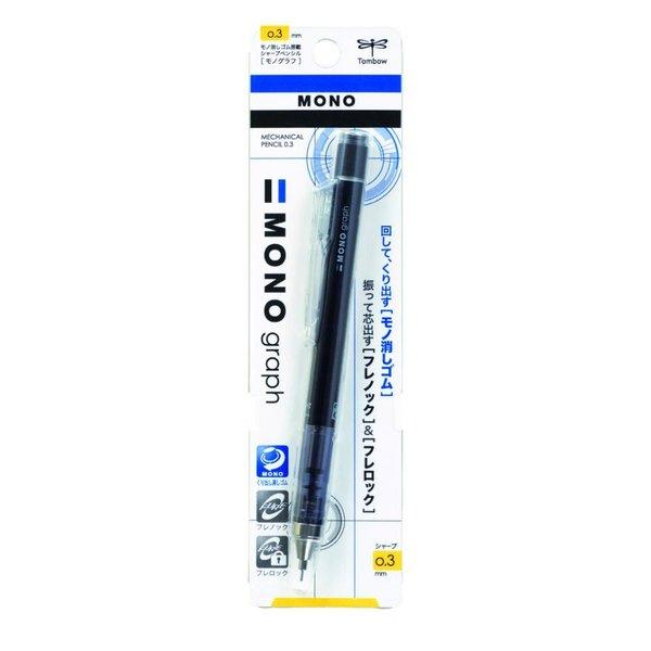 Tombow Mono Graph Mekanik Kurşun Kalem 0.3 mm Siyah