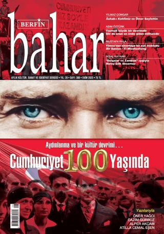 Berfin Bahar Aylık Kültür Sanat ve Edebiyat Dergisi Sayı: 308 Ekim 2023 | Berfin Bahar Dergisi (Ciltsiz)  - Resim 1