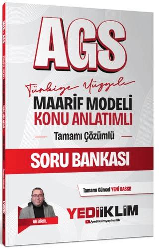 2027 MEB AGS Türkiye Yüzyılı Maarif Modeli Konu Anlatımlı Tamamı Çözümlü Soru Bankası | Yediiklim Yayınları (Ciltsiz)  - Resim 1