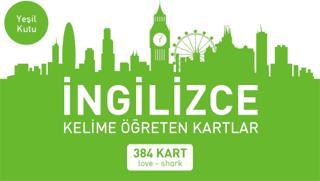 İngilizce Kelime Öğreten Kartlar Yeşil Kutu | Mavi Kelebek Yayınları - Resim 1