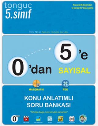 0'dan 5'e Sayısal Konu Anlatımlı Soru Bankası