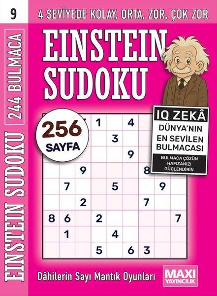 Einstein Sudoku 9 | Maxi Yayıncılık (İnce Kapak)  - Resim 1