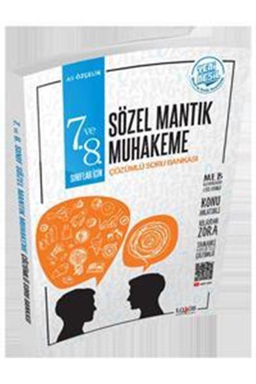 8. Sınıf Sözel Mantık Konu Anlatımlı Çözümlü Soru Bankası Lodos Yayınevi | Lodos Yayınları - Resim 1