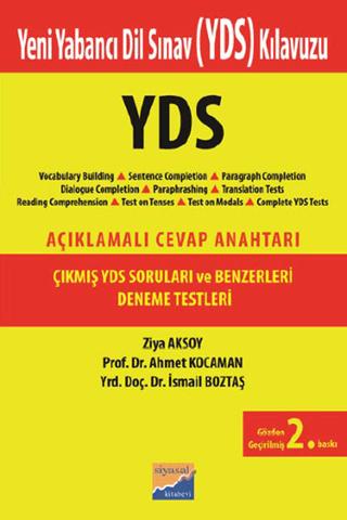 Çıkmış YDS Soruları ve Deneme Testleri | Siyasal Kitabevi - Eğitim (Ciltsiz)  - Resim 1