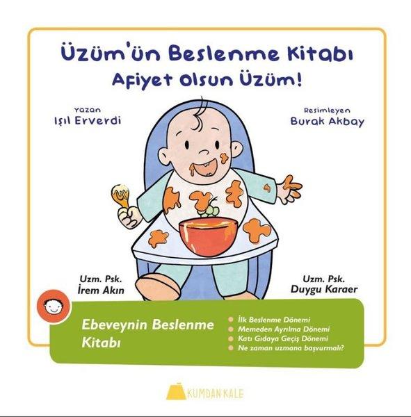 Afiyet Olsun Üzüm!-Üzüm'ün Beslenme Kitabı | Kumdan Kale (Ciltli)  - Resim 1