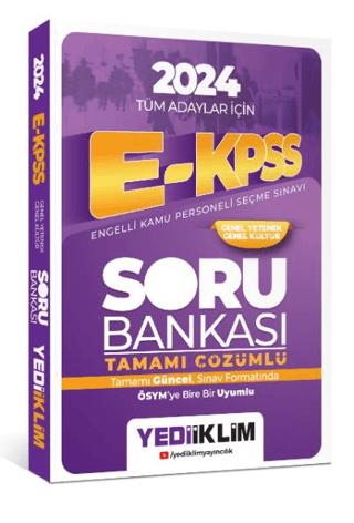 2024 Tüm Adaylar İçin E-KPSS Genel Yetenek Genel Kültür Tamamı Çözümlü Soru Bankası