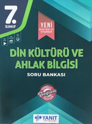 7. Sınıf Din Kültürü Soru Bankası | Yanıt Yayınları (Ciltsiz)  - Resim 1