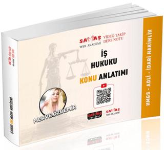 Adli - İdari Hakimlik HMGS İş Hukuku Video Takip Ders Notu Konu Anlatımı | Savaş Yayınevi (Ciltsiz)  - Resim 1
