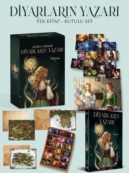 Diyarların Yazarı - Wisteria 4 - Tek Kitap Kutulu Set | İndigo Kitap (Ciltli)  - Resim 1