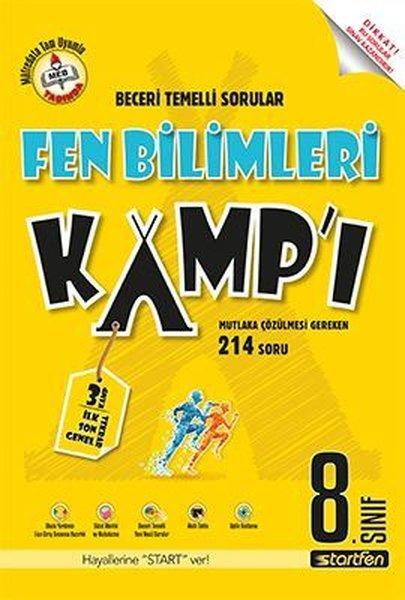 8. Sınıf Fen Bilimleri Kampı | Startfen Yayınları (İnce Kapak)  - Resim 1