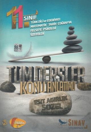 11. Sınıf Tüm Dersler Konu Anlatımlı Eşit Ağırlık Sözel