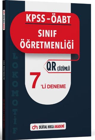 KPSS ÖABT Sınıf Öğretmenliği Lokomotif Serisi QR Çözümlü 7'li Deneme Akademi