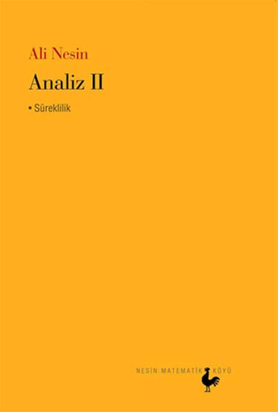 Analiz 2 | Nesin Matematik Köyü (İnce Kapak)  - Resim 1