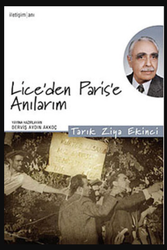Lice'den Paris'e Anılarım | İletişim Yayınları - Anı Dizisi