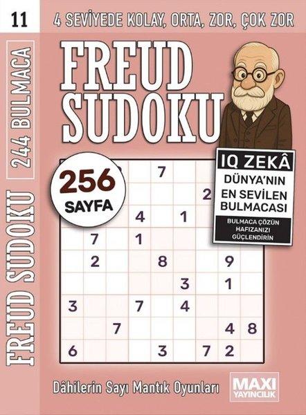 Freud Sudoku 11 | Maxi Yayıncılık (İnce Kapak)  - Resim 1