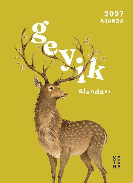2027 Geyik Ajandası | Ketebe (İnce Kapak)  - Resim 1