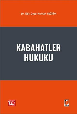 Kabahatler Hukuku - Korhan Yeğrim kitap kapağı