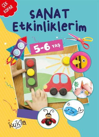 Sanat Etkinliklerim 5-6 Yaş | Kukla Yayınları (Ciltsiz)  - Resim 1
