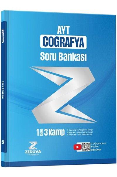 Coğrafyanın Kodları AYT Coğrafya 1 Kitap 3 Kamp Soru Bankası | Zeduva Yayınları (İnce Kapak)  - Resim 1