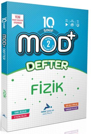 10. Sınıf Mod Fizik Defter | Paraf Yayınları (Ciltsiz)  - Resim 1