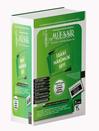 Müessir İdari Hakimlik Çıkmış Soru Bankası | Kuram Kitap (Ciltli)  - Resim 1