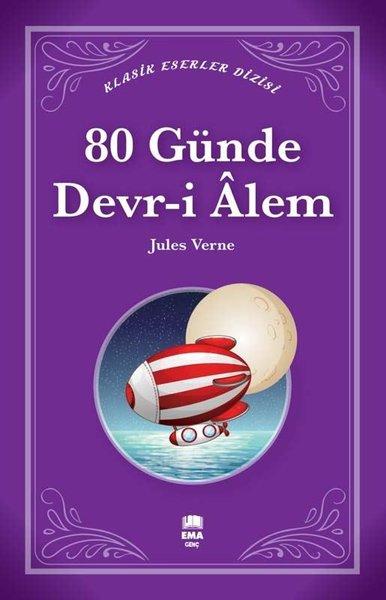 80 Günde Devr-i Alem - Klasik Eserler Dizisi | Ema Genç (İnce Kapak)  - Resim 1