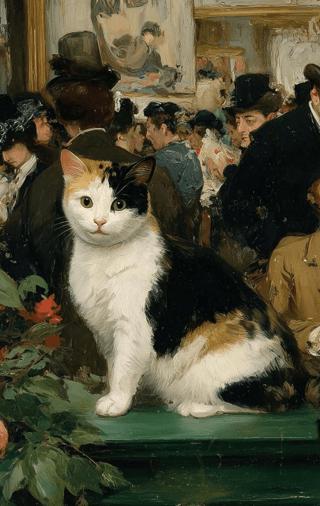Nesin Defter Çizgili - Manet Tarzında | Nesin Yayınevi - Resim 1