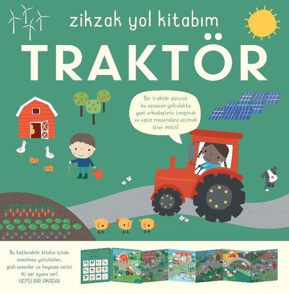 Traktör - Zikzak Yol Kitabım | İndigo Çocuk (Ciltli)  - Resim 1