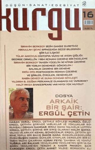 Kurgu Düşün Sanat Edebiyat Dergisi Sayı: 16 | Kurgu Kültür Merkezi (Ciltsiz)  - Resim 1
