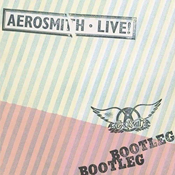 Aerosmith Live! Bootleg 2 LP Plak