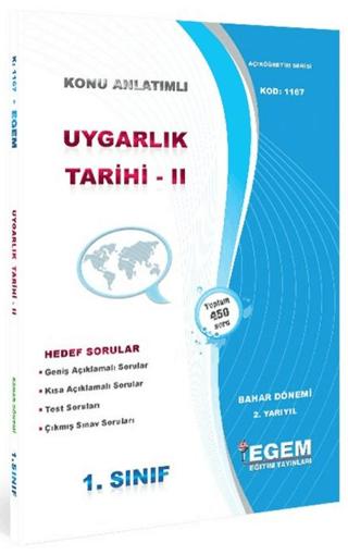 1. Sınıf 2. Yarıyıl Konu Anlatımlı Uygarlık Tarihi 2 - Kod 1167