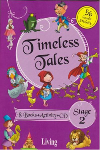 Stage 2 - Timeless Tales 8 Books + Activity + CD | Living English Dictionary (İnce Kapak)  - Resim 1