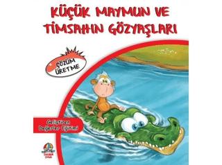Küçük Maymun ve Timsahın Gözyaşları | Yağmur Çocuk (Ciltsiz)  - Resim 1