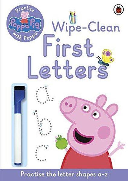 Peppa Pig: Practise with Peppa: Wipe-Clean First Letters (Peppa Pig) | Penguin Random House Children's UK (İnce Kapak)  - Resim 1