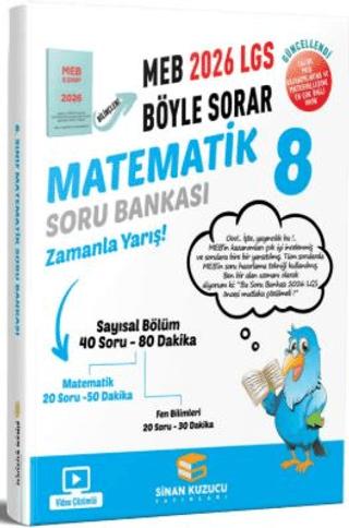 8. Sınıf Matematik Soru Bankası | Sinan Kuzucu Yayınları (Ciltsiz)  - Resim 1
