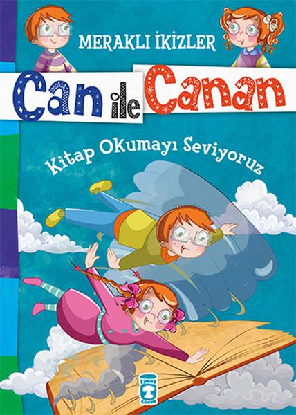 Can İle Canan - Kitap Okumayı Seviyoruz | Timaş Çocuk (İnce Kapak)  - Resim 1