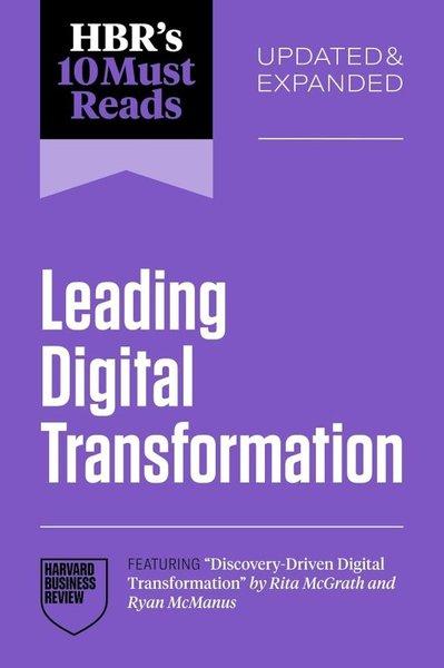 HBR's 10 Must Reads on Leading Digital Transformation | Harvard Business Review Press (İnce Kapak)  - Resim 1