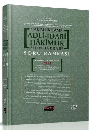 Hakimlik Kampı Adli-İdari Hakimlik Son Tekrar Soru Bankası | Savaş Yayınevi (Ciltsiz)  - Resim 1