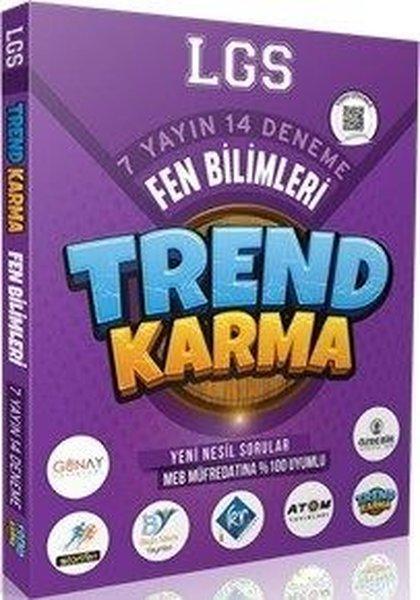 Trend Karma LGS Fen Bilimleri Denemeleri | Trend Karma (İnce Kapak)  - Resim 1