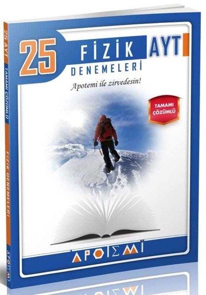 AYT Fizik 25'li Deneme | Apotemi Yayınları (İnce Kapak)  - Resim 1