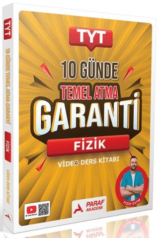 TYT 10 Günde Temel Atma Garanti Fizik Video Ders Kitabı | Paraf Akademi (Ciltsiz)  - Resim 1