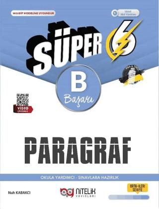 6. Sınıf Süper Paragraf B Soru Kitabı