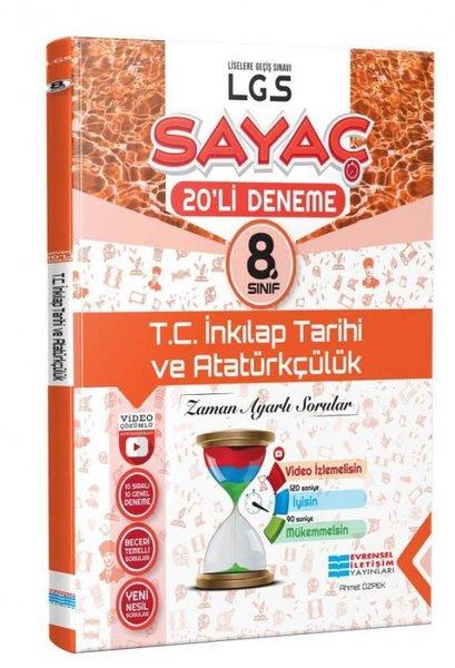 8.Sınıf LGS T.C. İnkılap Tarihi ve Atatürkçülük Video Çözümlü 20'li Sayaç Deneme | Evrensel İletişim Yayınları (İnce Kapak)  - Resim 1