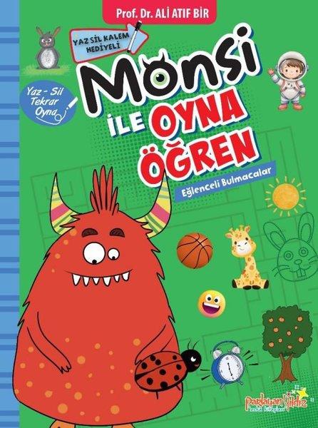 Monsi İle Oyna Öğren - Eğlenceli Bulmacalar | Parlayan Yıldız (İnce Kapak)  - Resim 1