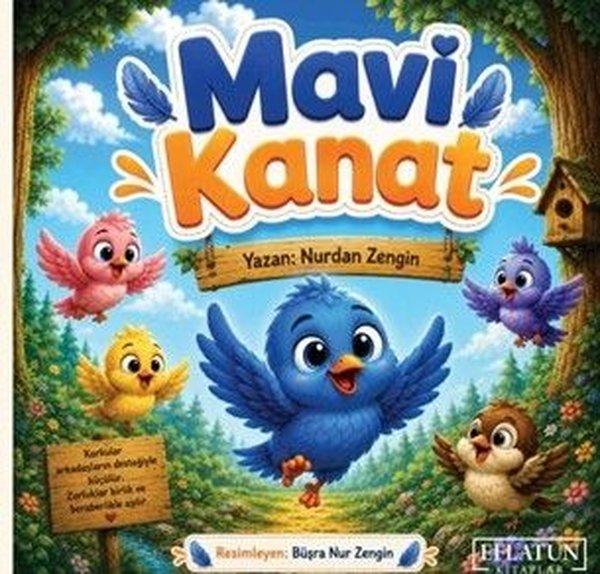 Mavi Kanat | Eflatun Kitaplar (İnce Kapak)  - Resim 1