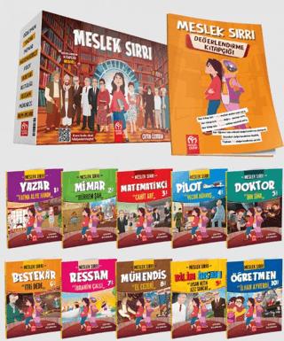 Meslek Sırrı Hikaye Serisi (10 Kitap) | Model Çocuk (Ciltsiz)  - Resim 1